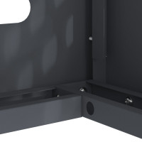 Produktbild för Täckning för Luftkonditionering Antracit 90 x 40 x 60 cm Stål