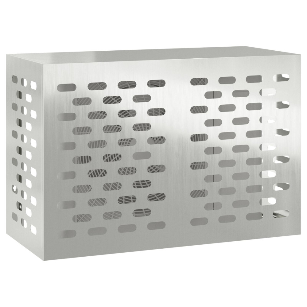 Produktbild för Täckning för Luftkonditionering Silver 90 x 40 x 60 cm