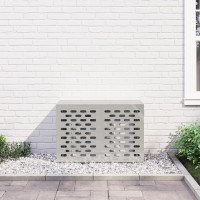 Produktbild för Täckning för Luftkonditionering Silver 90 x 40 x 60 cm