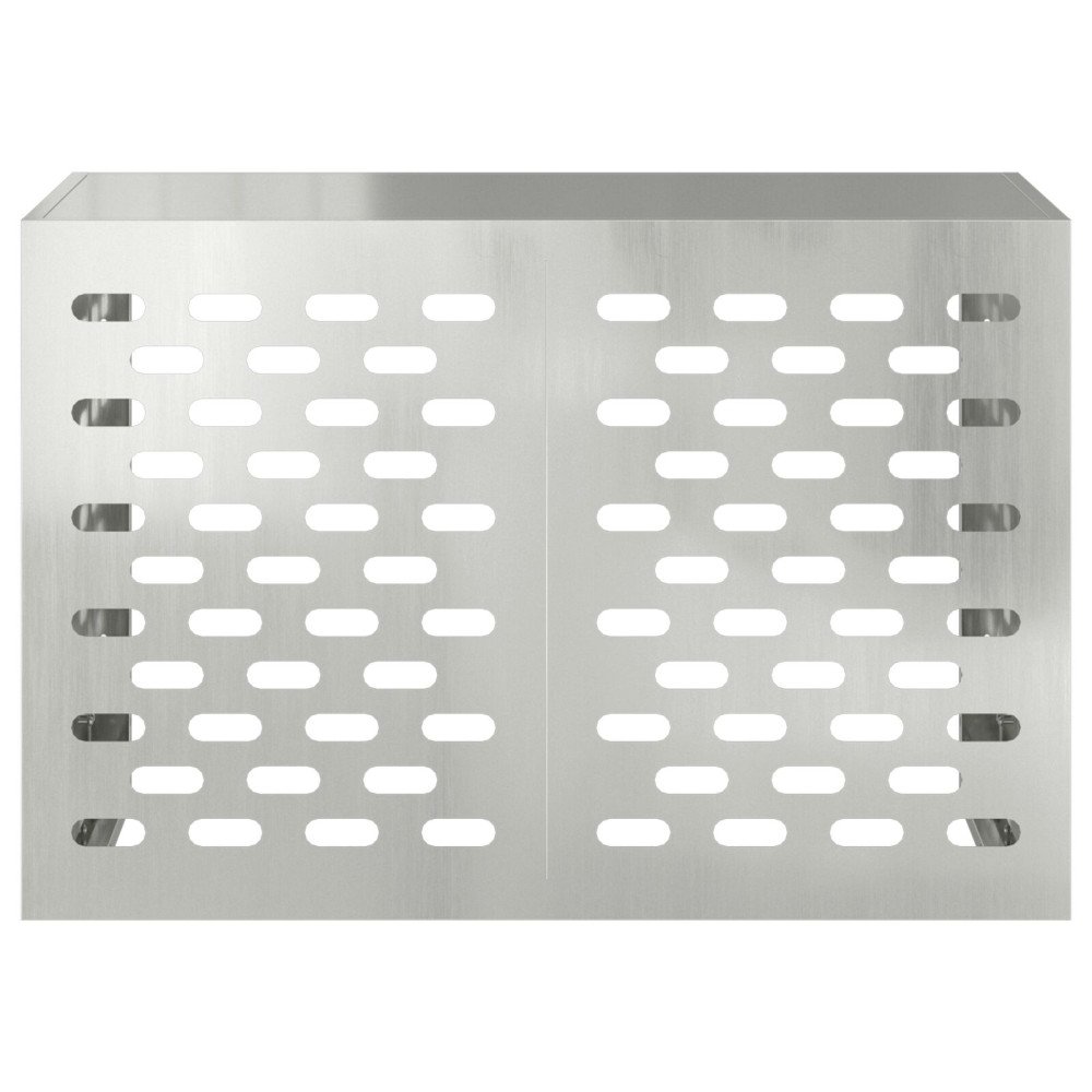 Produktbild för Täckning för Luftkonditionering Silver 90 x 40 x 60 cm
