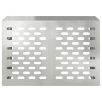Produktbild för Täckning för Luftkonditionering Silver 90 x 40 x 60 cm