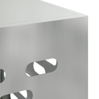 Produktbild för Täckning för Luftkonditionering Silver 90 x 40 x 60 cm