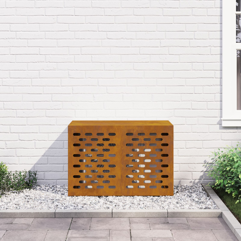 Produktbild för Täckning för Luftkonditionering Rostig 90 x 40 x 60 cm