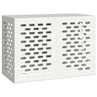 Produktbild för Täckning för Luftkonditionering Vit 100 x 50 x 70 cm Stål