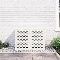 Produktbild för Täckning för Luftkonditionering Vit 100 x 50 x 70 cm Stål
