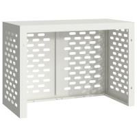 Produktbild för Täckning för Luftkonditionering Vit 100 x 50 x 70 cm Stål