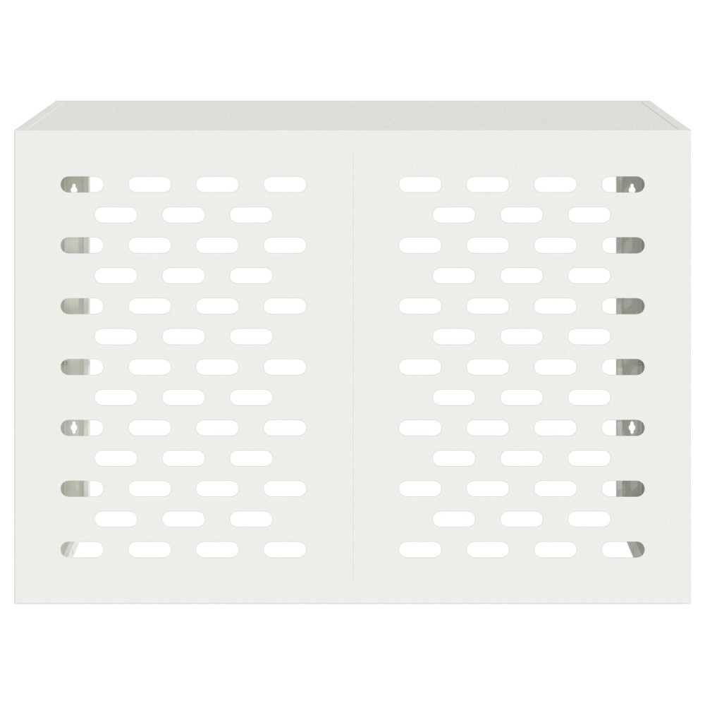 Produktbild för Täckning för Luftkonditionering Vit 100 x 50 x 70 cm Stål