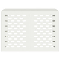 Produktbild för Täckning för Luftkonditionering Vit 100 x 50 x 70 cm Stål