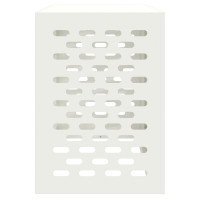 Produktbild för Täckning för Luftkonditionering Vit 100 x 50 x 70 cm Stål