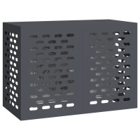Produktbild för Täckning för Luftkonditionering Antracit 100 x 50 x 70 cm Stål