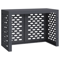 Produktbild för Täckning för Luftkonditionering Antracit 100 x 50 x 70 cm Stål