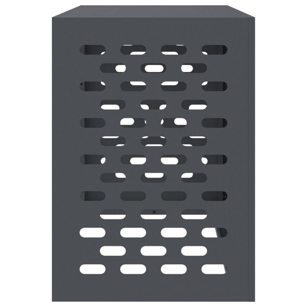 Produktbild för Täckning för Luftkonditionering Antracit 100 x 50 x 70 cm Stål