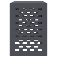 Produktbild för Täckning för Luftkonditionering Antracit 100 x 50 x 70 cm Stål