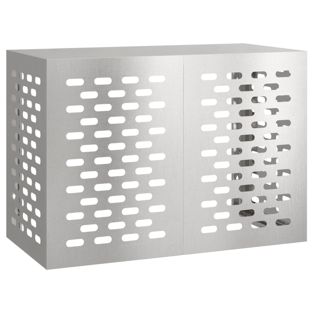 Produktbild för Täckning för Luftkonditionering Silver 100 x 50 x 70 cm