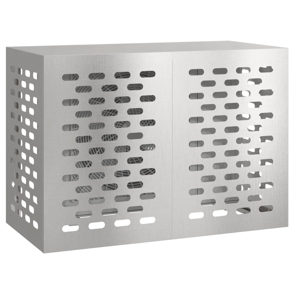 Produktbild för Täckning för Luftkonditionering Silver 100 x 50 x 70 cm