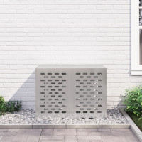Produktbild för Täckning för Luftkonditionering Silver 100 x 50 x 70 cm