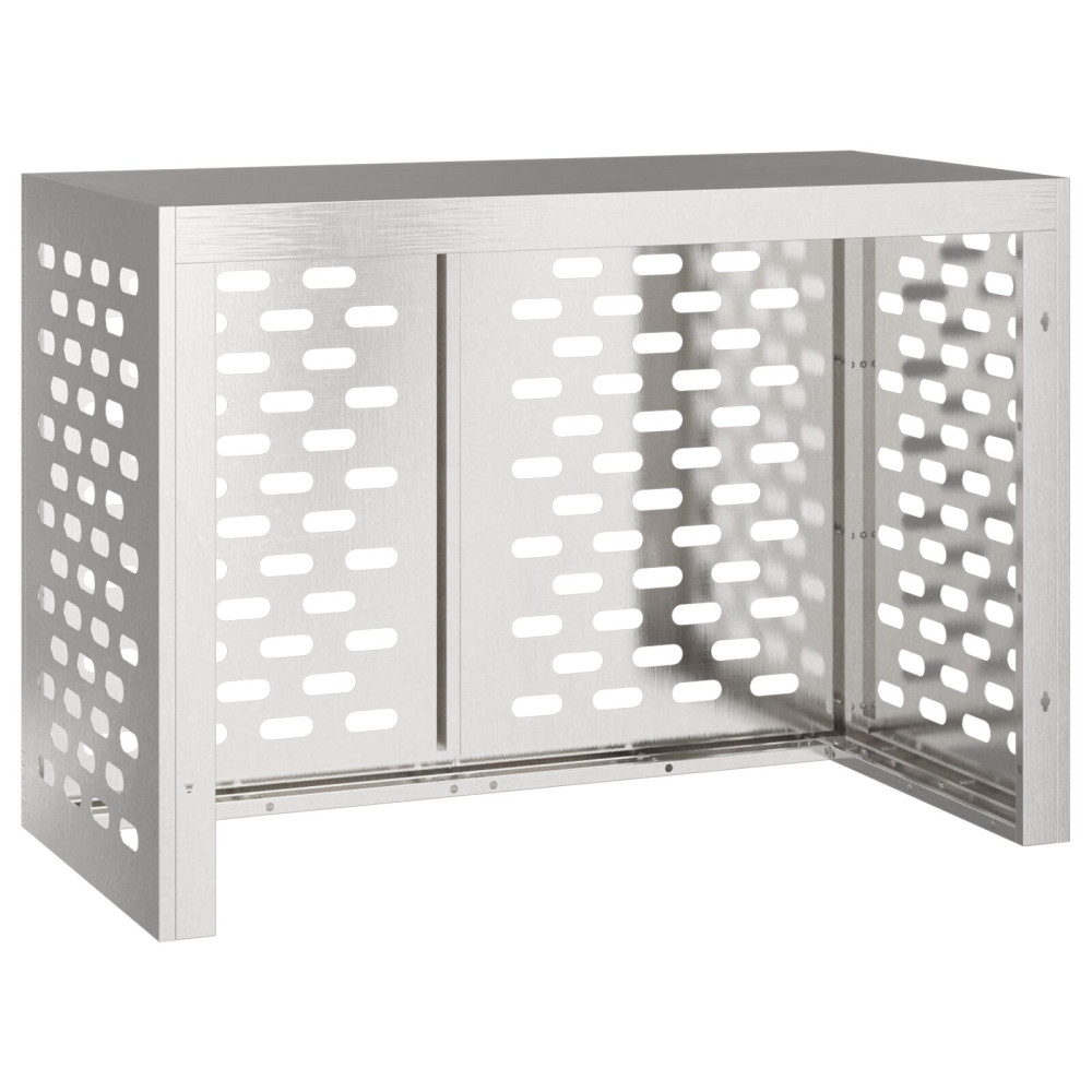 Produktbild för Täckning för Luftkonditionering Silver 100 x 50 x 70 cm