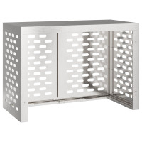 Produktbild för Täckning för Luftkonditionering Silver 100 x 50 x 70 cm