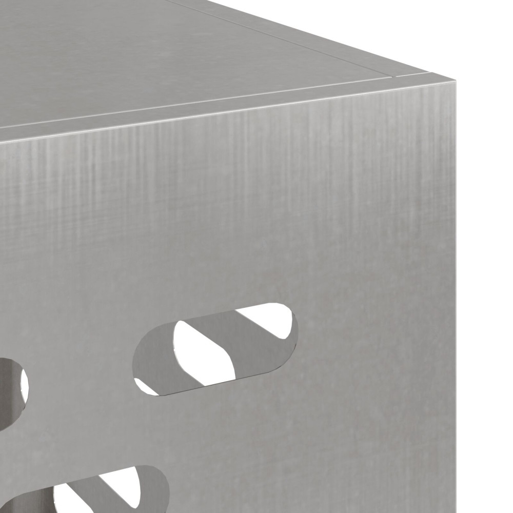 Produktbild för Täckning för Luftkonditionering Silver 100 x 50 x 70 cm