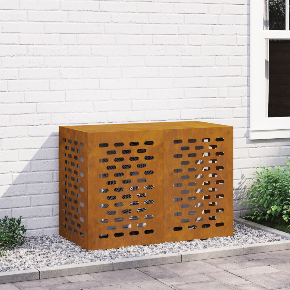 Produktbild för Täckning för Luftkonditionering Rostig 100 x 50 x 70 cm