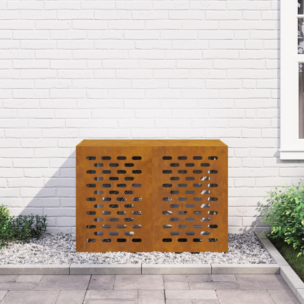 Produktbild för Täckning för Luftkonditionering Rostig 100 x 50 x 70 cm