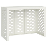 Produktbild för Täckning för Luftkonditionering Vit 110 x 50 x 80 cm Stål