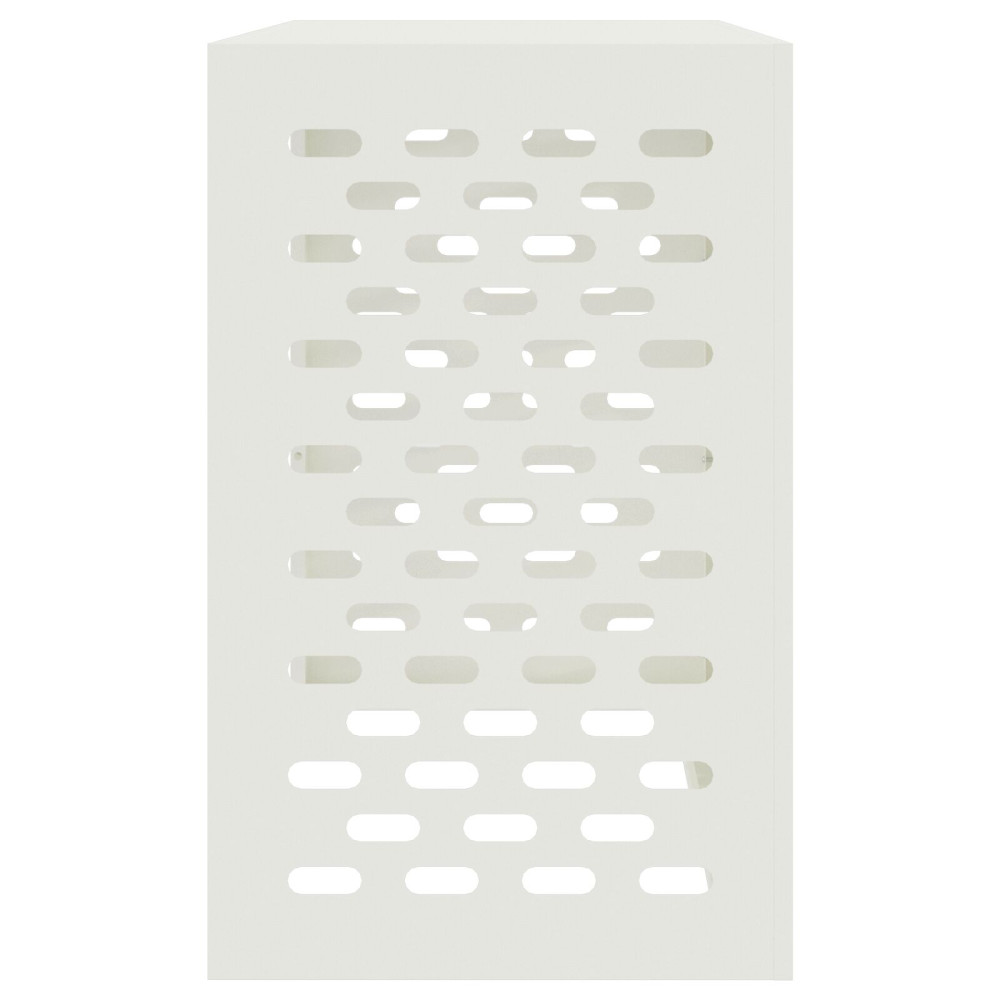 Produktbild för Täckning för Luftkonditionering Vit 110 x 50 x 80 cm Stål
