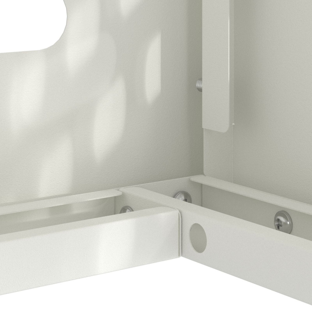 Produktbild för Täckning för Luftkonditionering Vit 110 x 50 x 80 cm Stål