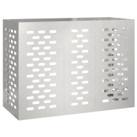 Produktbild för Täckning för Luftkonditionering Silver 110 x 50 x 80 cm