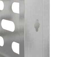 Produktbild för Täckning för Luftkonditionering Silver 110 x 50 x 105 cm