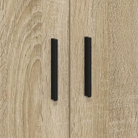 Produktbild för Förvaringsskåp 2 pcs Sonoma-ek 118 x 41 x 40 cm Konstruerat trä