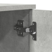 Produktbild för Förvaringsskåp 2 pcs Betonggrå 118 x 41 x 40 cm Konstruerat trä