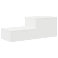 Produktbild för Förvaringsskåp 2 pcs Vit 108 x 41 x 40 cm Konstruerat trä
