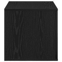 Produktbild för Förvaringsskåp 2 pcs Svart Ek 108 x 41 x 40 cm Konstruerat trä