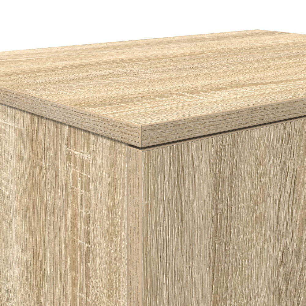 Produktbild för Förvaringsskåp 2 pcs Sonoma-ek 108 x 41 x 40 cm Konstruerat trä