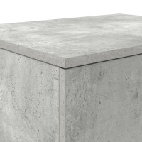 Produktbild för Förvaringsskåp 2 pcs Betonggrå 108 x 41 x 40 cm Konstruerat trä