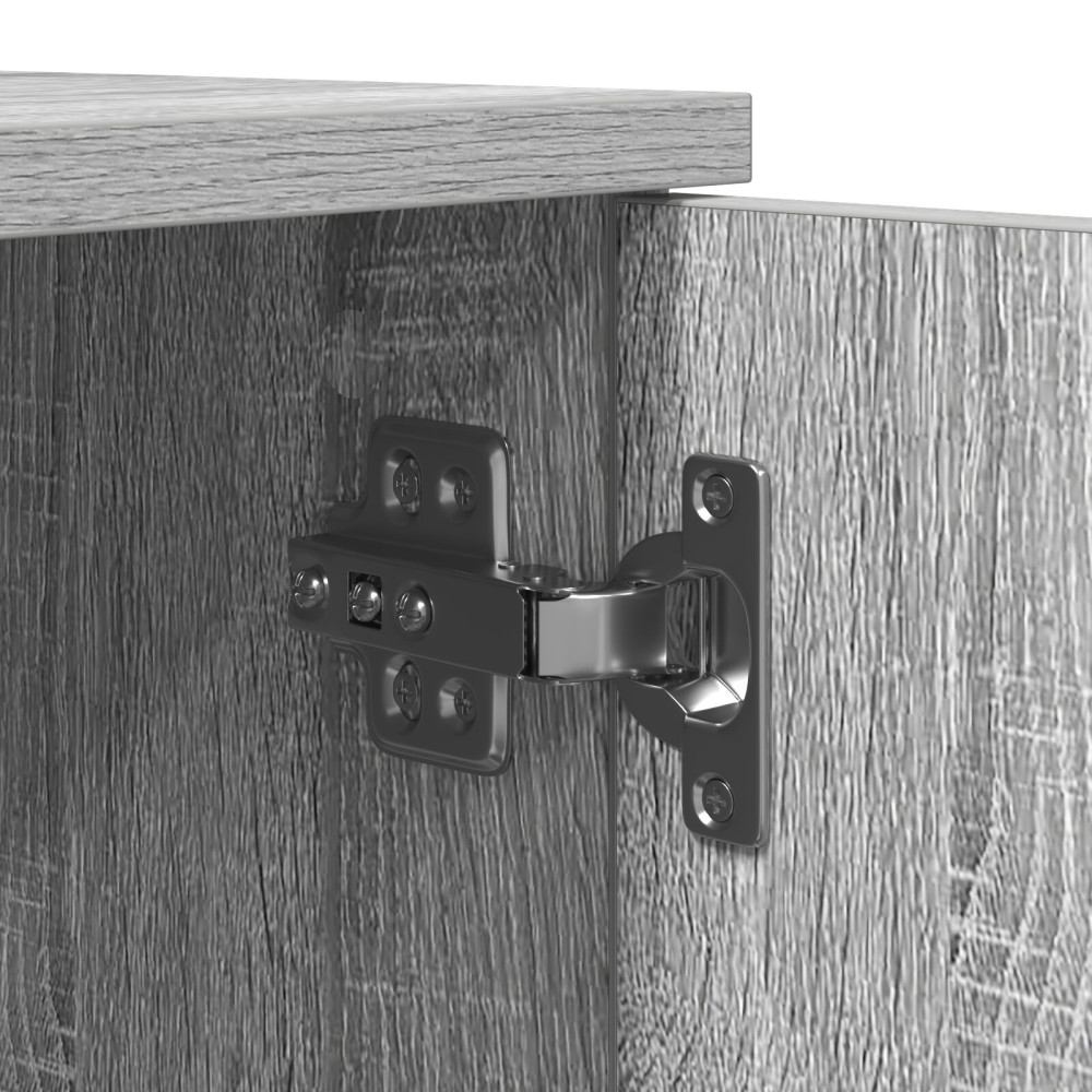 Produktbild för Förvaringsskåp 2 pcs Grå Sonoma 108 x 41 x 40 cm