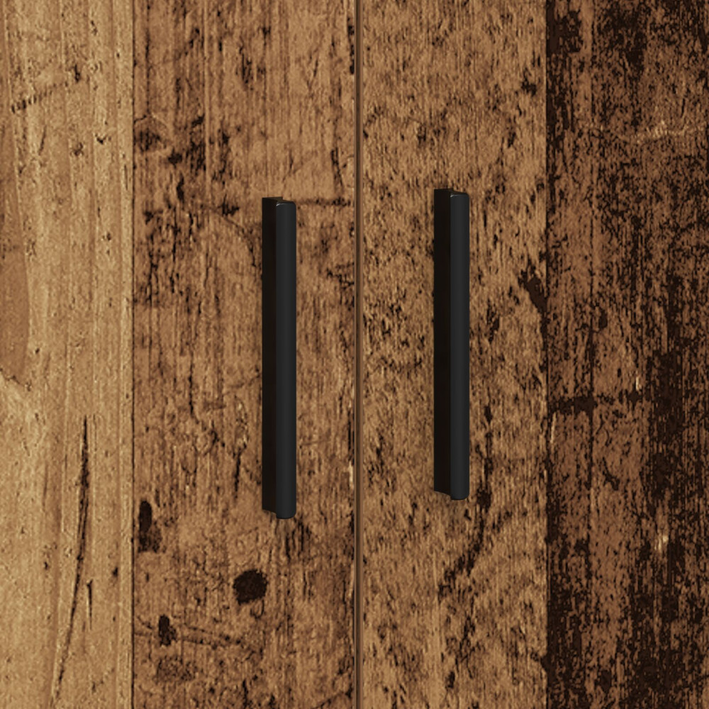 Produktbild för Förvaringsskåp 2 pcs Gammalt trä 108 x 41 x 40 cm