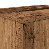 Produktbild för Förvaringsskåp 2 pcs Gammalt trä 108 x 41 x 40 cm