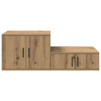 Produktbild för Förvaringsskåp 2 pcs Artisan Ek 108 x 41 x 40 cm