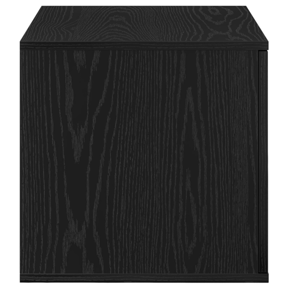 Produktbild för Förvaringsskåp 2 pcs Svart Ek 103 x 41 x 40 cm Konstruerat trä
