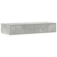 Produktbild för Sänglådor Betonggrå 100 x 36,5 x 16,5 cm Konstruerat trä