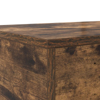Produktbild för Sänglådor med låda Rökt ek 100 x 36,5 x 16,5 cm Konstruerat trä