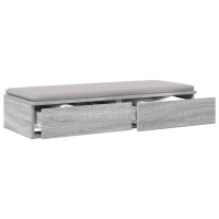 Produktbild för Sänglådor Grå Sonoma 100 x 36,5 x 16,5 cm Konstruerat trä