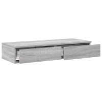 Produktbild för Sänglådor Grå Sonoma 100 x 36,5 x 16,5 cm Konstruerat trä