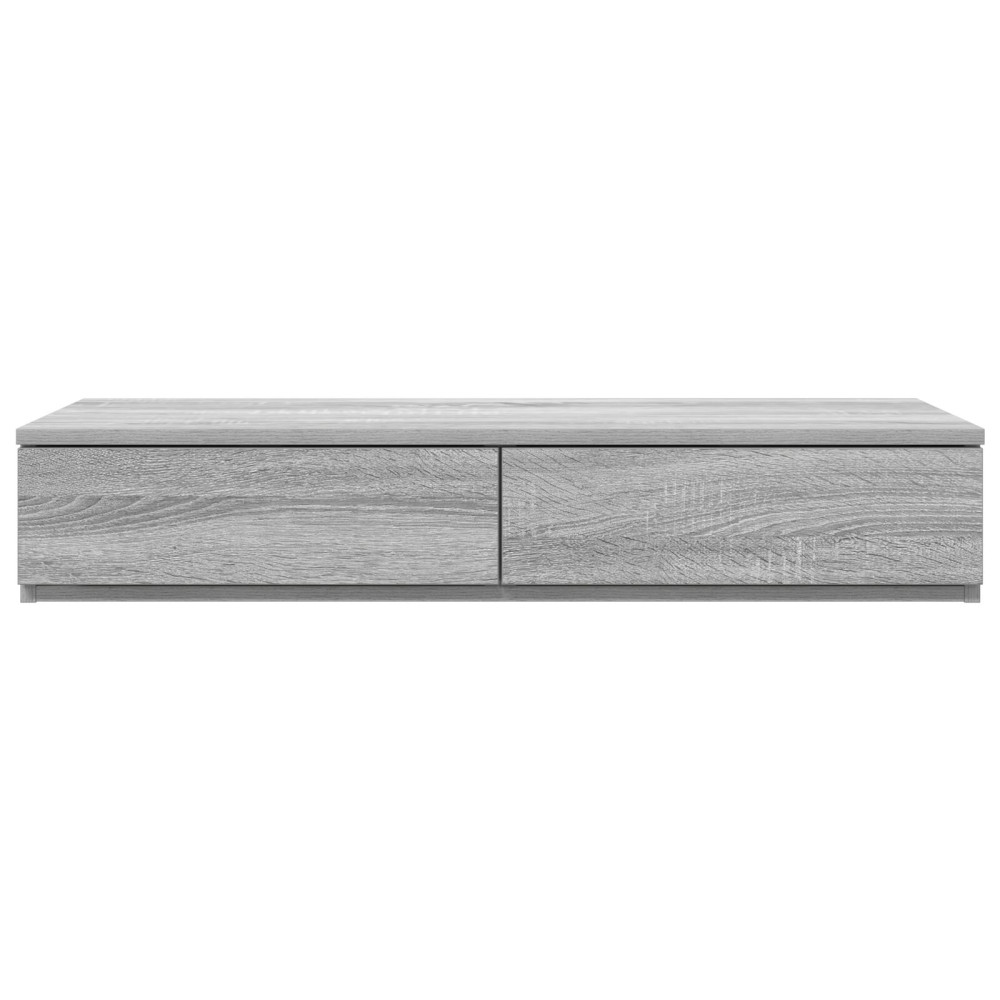 Produktbild för Sänglådor Grå Sonoma 100 x 36,5 x 16,5 cm Konstruerat trä
