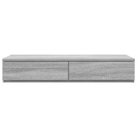 Produktbild för Sänglådor Grå Sonoma 100 x 36,5 x 16,5 cm Konstruerat trä
