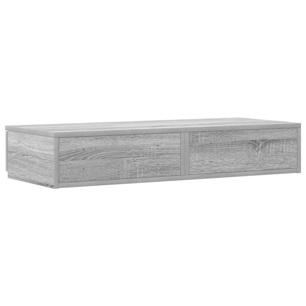 Produktbild för Sänglådor Grå Sonoma 100 x 36,5 x 16,5 cm Konstruerat trä