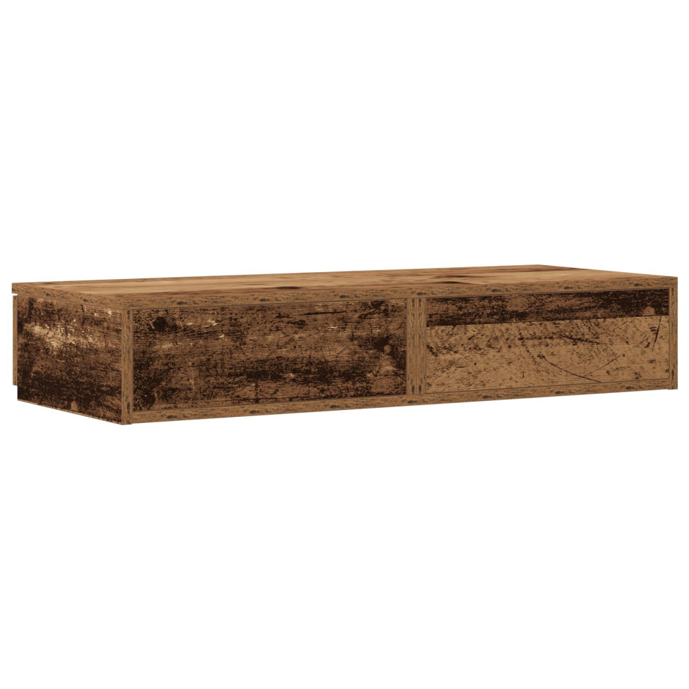 Produktbild för Sänglådor Gammalt trä 100 x 36,5 x 16,5 cm Konstruerat trä
