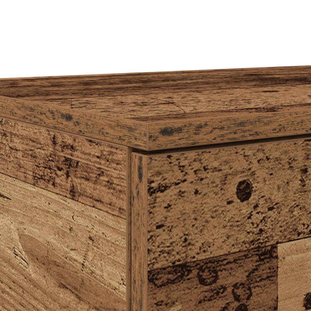 Produktbild för Sänglådor Gammalt trä 100 x 36,5 x 16,5 cm Konstruerat trä